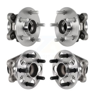Front Rear Wheel Bearing & Hub Assembly Kit For Toyota Corolla Prius Prime K70-101822
