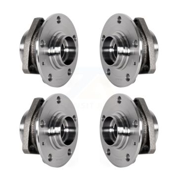 Front Rear Wheel Bearing & Hub Assembly Kit For Audi A3 Quattro S3 K70-101824