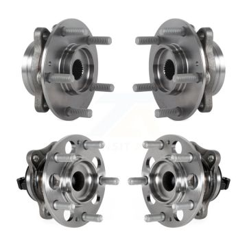 Front Rear Wheel Bearing & Hub Assembly Kit For Hyundai Elantra K70-101825