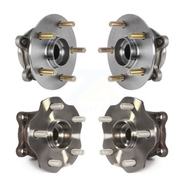 Front Rear Wheel Bearing & Hub Assembly Kit For Lexus RX350 RX450h RX350L RX450hL K70-101847