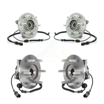 Front Rear Wheel Bearing & Hub Assembly Kit For Ford Expedition Lincoln Navigator K70-101853
