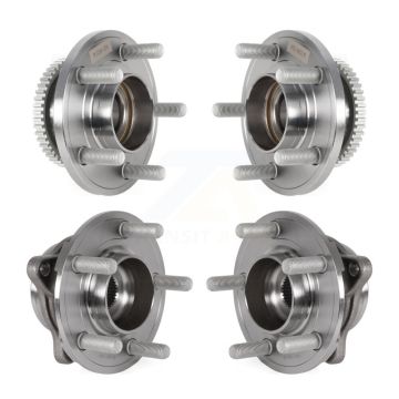 Front Rear Wheel Bearing & Hub Assembly Kit For Ford Mustang K70-101862