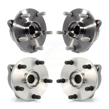 Front Rear Wheel Bearing & Hub Assembly Kit For 2006-2007 Subaru B9 Tribeca K70-101866