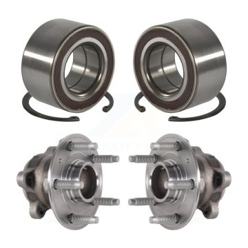 Front Rear Wheel Bearing And Hub Assembly Kit For Buick Encore Chevrolet Trax Sonic K70-101904