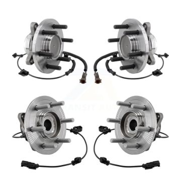 Front Rear Wheel Bearing & Hub Assembly Kit For Ford Expedition Lincoln Navigator RWD K70-101919