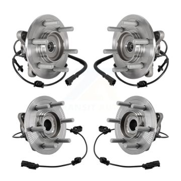 Front Rear Wheel Bearing & Hub Assembly Kit For Ford Expedition Lincoln Navigator 4WD K70-101920