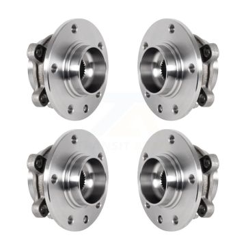 Front Rear Wheel Bearing & Hub Assembly Kit For Jeep Compass Renegade Fiat 500X K70-101927