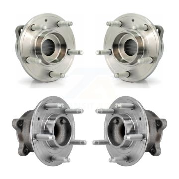 Front Rear Wheel Bearing & Hub Assembly Kit For Buick Verano Chevrolet Volt Cascada K70-101932