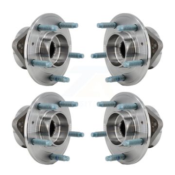 Front Rear Wheel Bearing Hub Assembly Kit For 2018-2022 Chevrolet Equinox GMC Terrain 4WD K70-101941