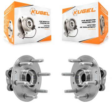 Front Wheel Bearing Hub Assembly Pair For Chevrolet GMC Silverado 1500 Sierra Yukon Tahoe K70-101951