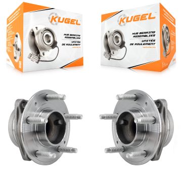 Rear Wheel Bearing And Hub Assembly Pair For 2018-2021 Chevrolet Equinox GMC Terrain FWD K70-101967