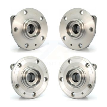 Front Rear Wheel Bearing & Hub Assembly Kit For 2008 Volkswagen R32 K70-101994