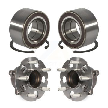 Front Rear Wheel Bearing And Hub Assembly Kit For Honda CR-V Acura RDX FWD K70-102006