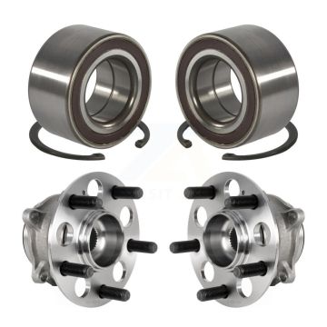Front Rear Wheel Bearing And Hub Assembly Kit For Honda Pilot Acura MDX Passport K70-102010