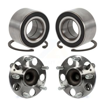 Front Rear Wheel Bearing And Hub Assembly Kit For Honda Civic Acura ILX K70-102011