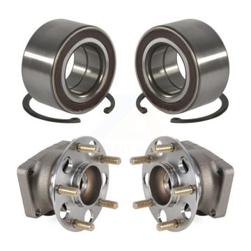 Front Rear Wheel Bearing And Hub Assembly Kit For 2016-2022 Honda HR-V AWD K70-102017
