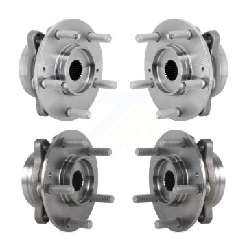 Front Rear Wheel Bearing & Hub Assembly Kit For Hyundai Kona Kia Seltos AWD K70-102021