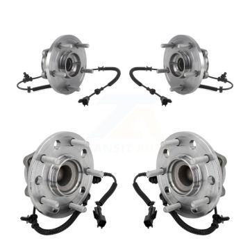 Front Rear Wheel Bearing & Hub Assembly Kit For Chrysler Pacifica Voyager K70-102034