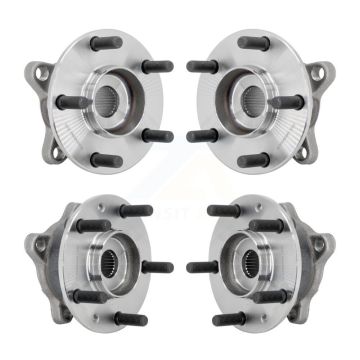 Front Rear Wheel Bearing & Hub Assembly Kit For Mazda CX-30 3 AWD K70-102035