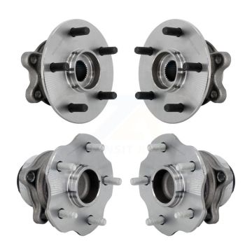 Front Rear Wheel Bearing & Hub Assembly Kit For 2020-2024 Toyota Highlander FWD K70-102040