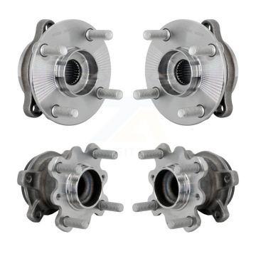 Front Rear Wheel Bearing & Hub Assembly Kit For Toyota Yaris iA Scion K70-102041