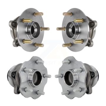 Front Rear Wheel Bearing & Hub Assembly Kit For Lexus RX350 RX350L RX450h FWD K70-102044