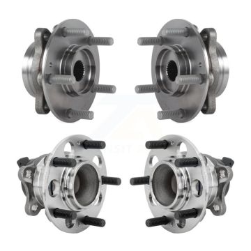 Front Rear Wheel Bearing & Hub Assembly Kit For Kia Forte Hyundai Ioniq Elantra GT K70-102045