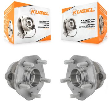 Front Wheel Bearing And Hub Assembly Pair For Tesla 3 Y With 150mm Flange AWD K70-102062