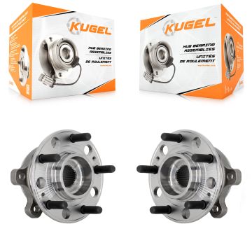 Front Wheel Bearing Hub Assembly Pair For Hyundai Tucson Sonata Kia Sportage K5 Veloster K70-102074