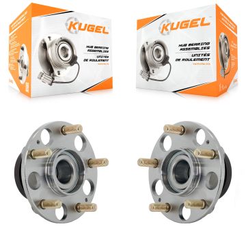 Rear Wheel Bearing And Hub Assembly Pair For 2011-2016 Honda CR-Z K70-102104