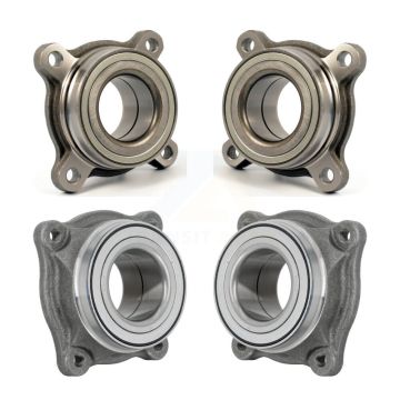 Front Rear Wheel Bearing Assembly Kit For 2008-2022 Toyota Sequoia K70-102131