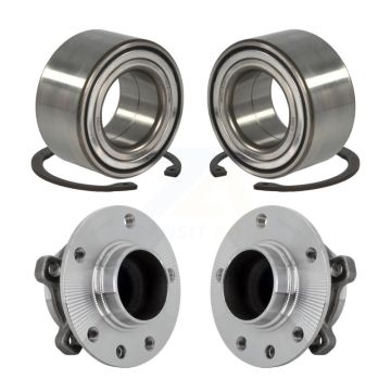 Front Rear Wheel Bearing And Hub Assembly Kit For 2017 Jeep Compass MP body code with FWD K70-102138