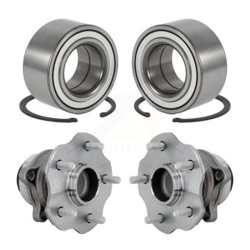 Front Rear Wheel Bearing & Hub Assembly Kit For Toyota Highlander Lexus RX350 RX450h FWD K70-102141
