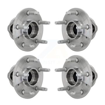 Front Rear Wheel Bearing & Hub Assembly Kit For 2019-2020 Buick Envision AWD K70-102164