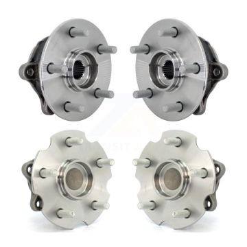 Front Rear Wheel Bearing & Hub Assembly Kit For 2019-2020 Toyota RAV4 FWD with GAS engine K70-102171