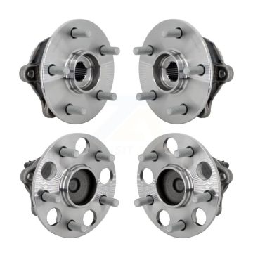 Front Rear Wheel Bearing & Hub Assembly Kit For Toyota RAV4 FWD with GAS engine K70-102172