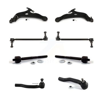 Front Suspension Arm & Ball Joint Tie Rod End Link Kit (8Pc) For 2004-2010 Toyota Sienna K72-100155