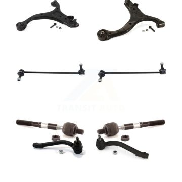 Front Suspension Arm And Ball Joint Tie Rod End Link Kit (8Pc) For Hyundai Santa Fe Kia K72-100682