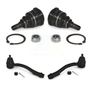 Front Suspension Ball Joint And Tie Rod End Kit For 2006 Hyundai Accent Hatchback K72-100881