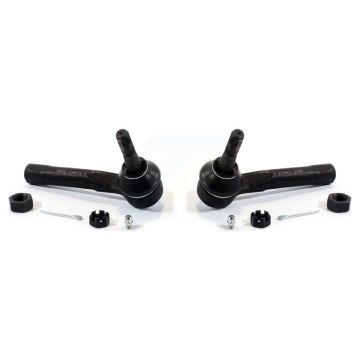 Front Outer Tie Rod End Pair For Chevrolet GMC Silverado 1500 Sierra Avalanche Yukon XL K72-101330