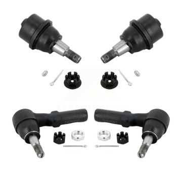 Front Ball Joint And Tie Rod End Kit For GMC Chevrolet Sierra 2500 HD Silverado 3500 K72-101450