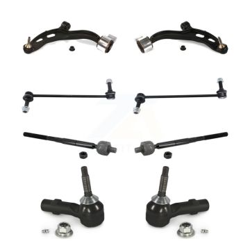 Front Suspension Control Arm And Ball Joint Tie Rod End Link Kit (8Pc) For Lincoln MKT K72-101528