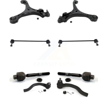 Front Suspension Control Arm Ball Joint Tie Rod End Link Kit (8Pc) For Honda Civic Acura K72-101536