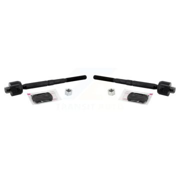 Front Inner Steering Tie Rod End Pair For Nissan Sentra LEAF NV200 Chevrolet City Express K72-101539