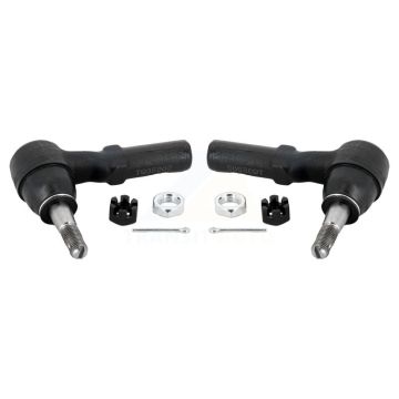 Front Outer Tie Rod End Pair For 2011-2023 GMC Chevrolet Sierra 2500 HD Silverado 3500 K72-101609