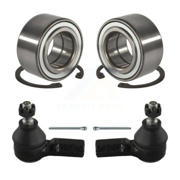 Front Wheel Bearing And Tie Rod End Kit For Honda Civic Acura EL K77-100007