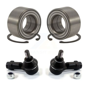 Front Wheel Bearing And Tie Rod End Kit For Hyundai Accent Tiburon Elantra K77-100011