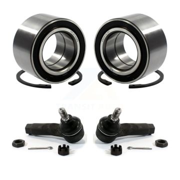 Front Wheel Bearing And Tie Rod End Kit For Nissan Maxima Altima INFINITI I35 I30 K77-100015