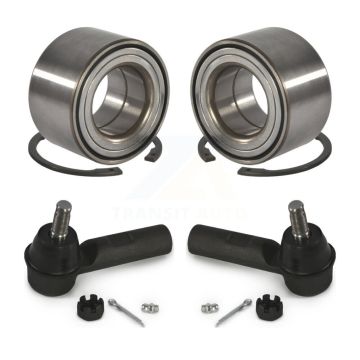 Front Wheel Bearing And Tie Rod End Kit For Toyota Corolla Matrix Pontiac Vibe iM K77-100021