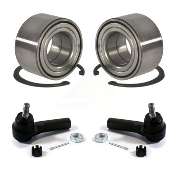 Front Wheel Bearing And Tie Rod End Kit For Ford Escape Mazda Tribute Mercury Mariner K77-100022
